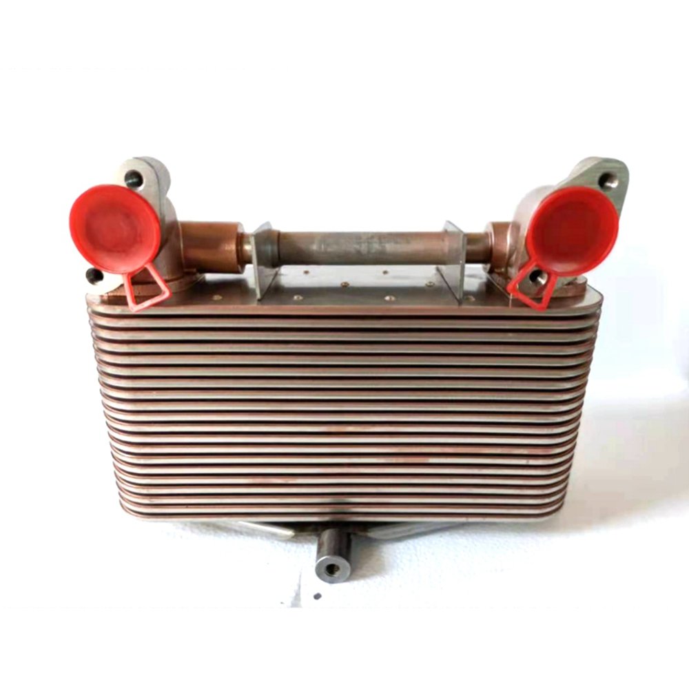 65.05601-7135 Doosan Engine Oil Cooler for Generator Bus Truck Excavator Parts P158le/P180le/P222le